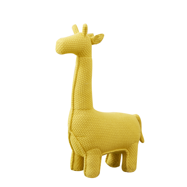 Stuffed Giraffe doll Yellow size S